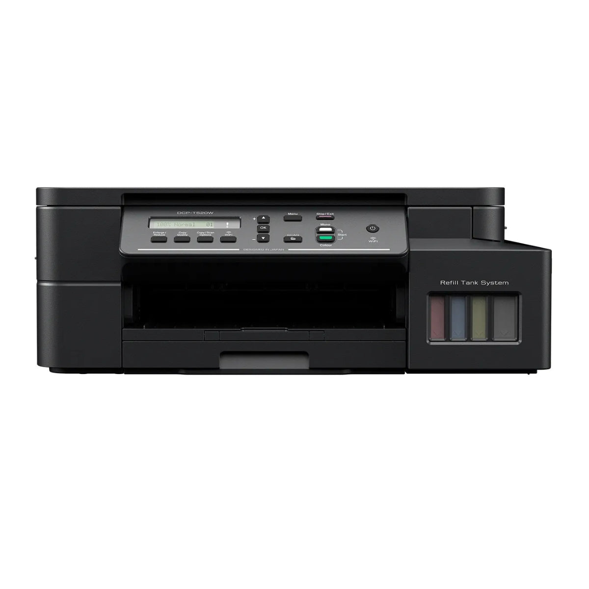 Brother DCP-T520W All-in-One Ink Tank Printer, High Volume, Low Cost- Wireless Convenience