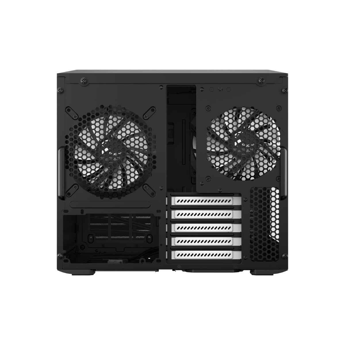 Fractal Design Node 804 mATX Cube Case – Dual-Chamber, Black / Window