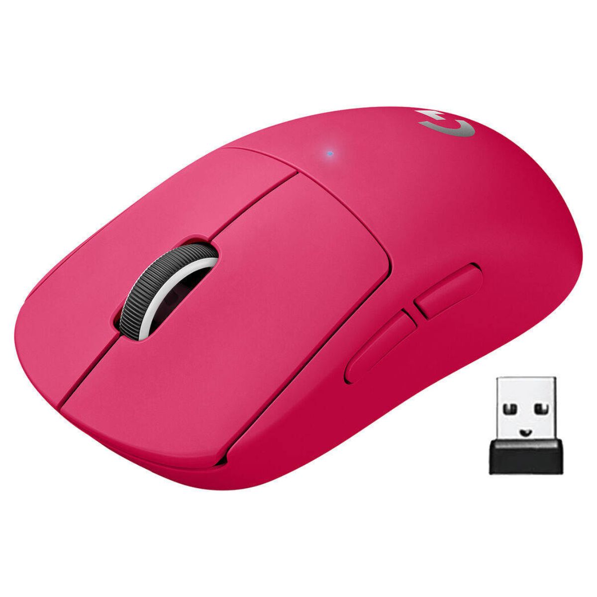Logitech G Pro X Superlight Wireless Gaming Mouse – HERO 25K Sensor, 25600 DPI, 70H Battery, Ultra-Lightweight, 2.4GHz - Black, White, Pink, Red
