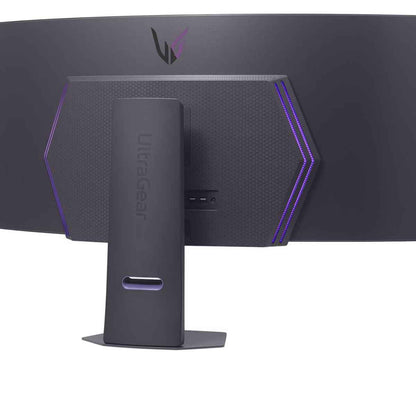 LG UltraGear OLED GX9 Curved Gaming Monitor, 45" WQHD OLED Display, 240Hz Refresh Rate, 0.03ms (GtG) Response Time, AMD FreeSync Premium, VESA Certified AdaptiveSync, Black