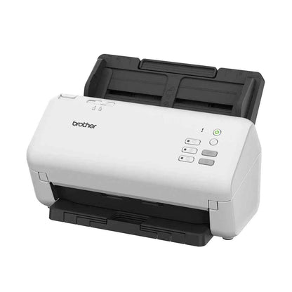 Brother ADS-4300N Scanner, 80 Sheets ADF, 40 PPM Simplex / 80 IPM Duplex Scan Speed, 600 DPI Resolution, Black/White | 5WDE0600173