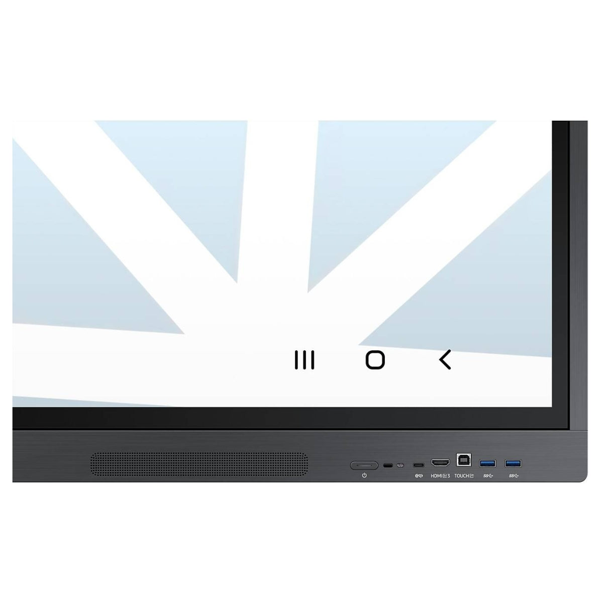 Samsung WAD Android OS Interactive Display, 86" 4K UHD IPS Touch Display, 8ms Response Time, 64GB Flash Memory, Wi-FI & Bluetooth Connectivity, Android 13, Space Gray | LH86WADWLGCXUE