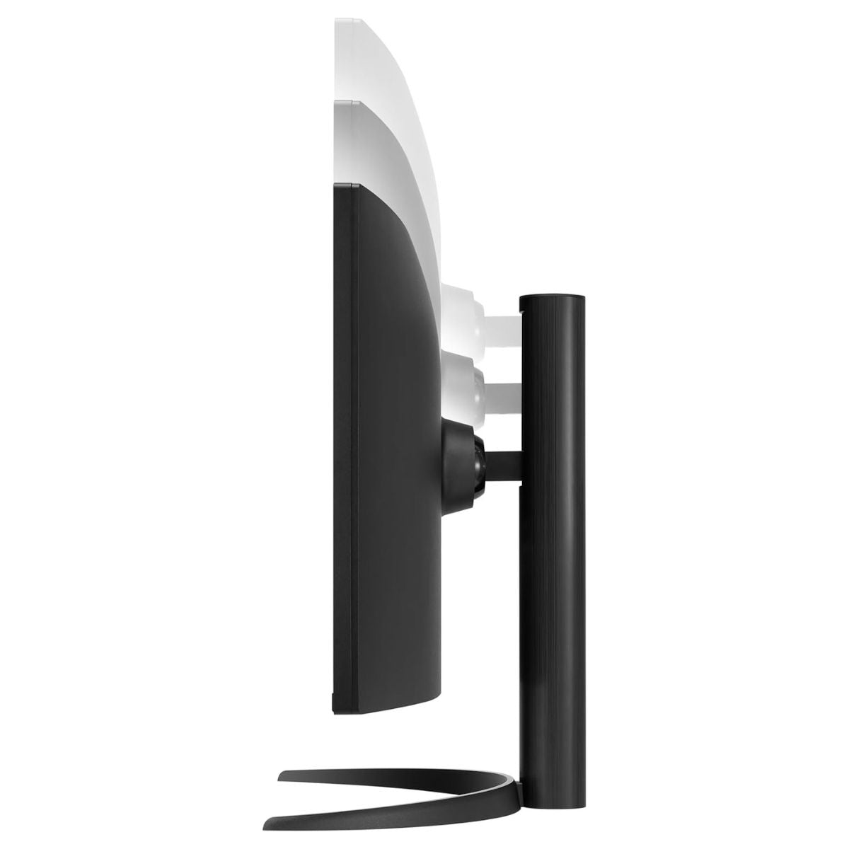 LG 34WR55QK-B 34" Curved UltraWide Monitor, VA Display, WQHD Resolution, 100Hz Refresh Rate, USB-C 65W Power Delivery, Black | 34WR55QK-B (Cushion Missing)