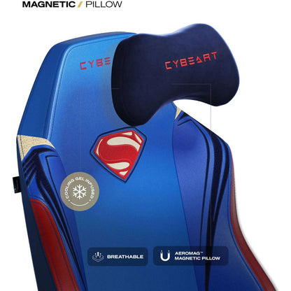 Cybeart Superman NEO 2.0 Gaming Chair | NeoTek Leatherette | 4D Armrests | Lumbar Support | 135° Recline | 150kg | GC-PUNEO-SM02