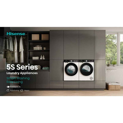 Hisense 5S Series DH5S102BB – 10kg Heat-Pump Tumble Dryer (Black)