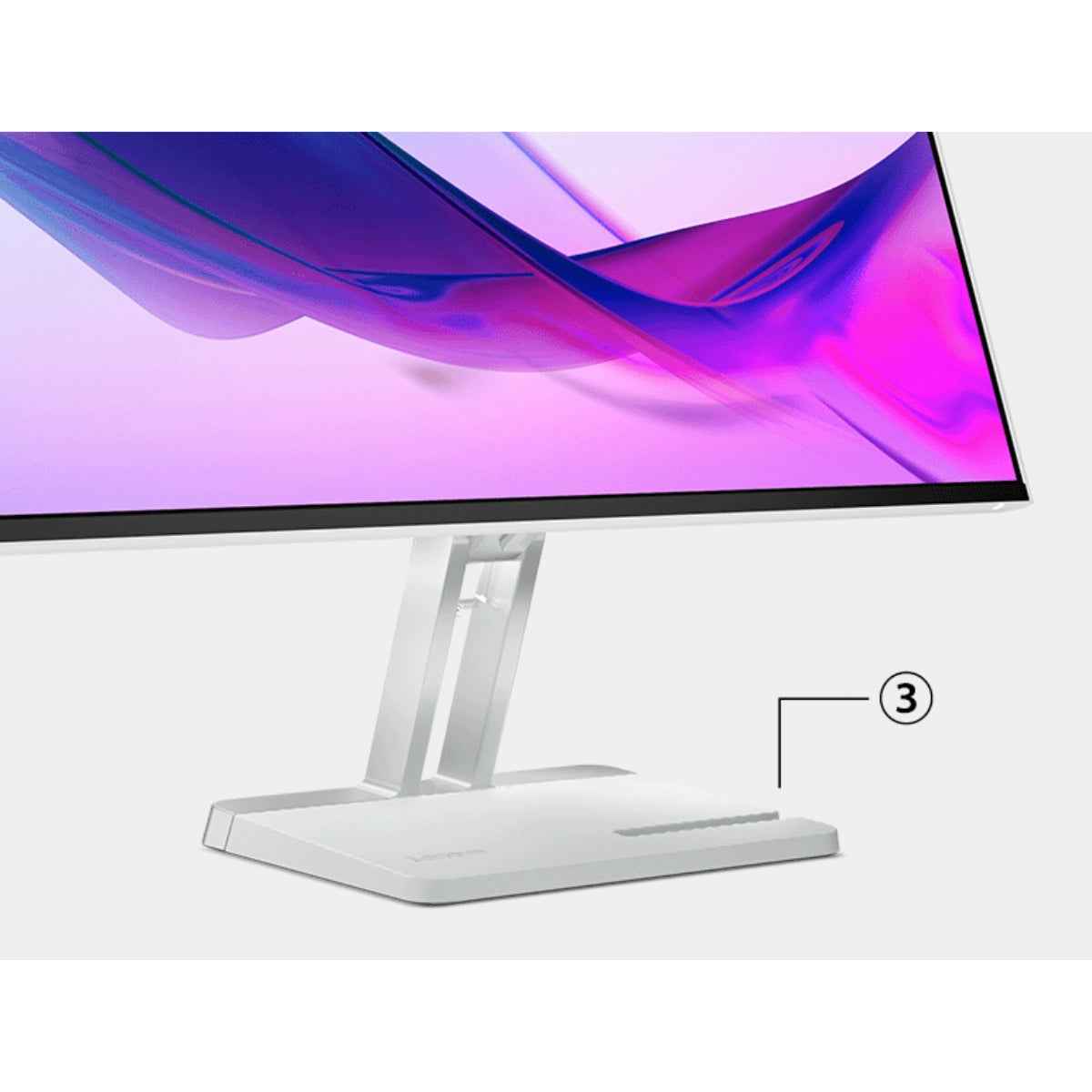 Lenovo L24i-4A, 23.8" FHD IPS Monitor, 1ms Response Time, AMD FreeSync, 100Hz Resfresh Rate, 16.7M Colors With 99% sRGB, 2x3W Speakers, Eyesafe 2.0 & Low Blue Light, HDMI/VGA, Cloud Gray