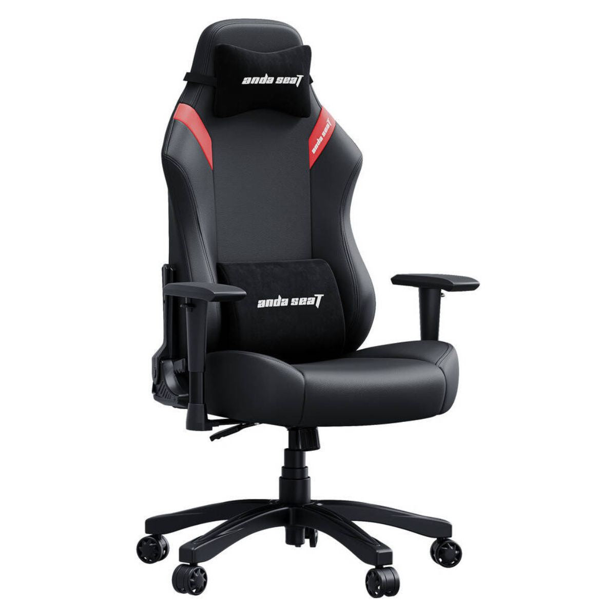 AndaSeat Luna Series Gaming Chair – Fabric Linen, 1D Armrest, Class 4 Gas Lift, 90°–160° Recline - Black, Black/Blue, Black/Red, Gray