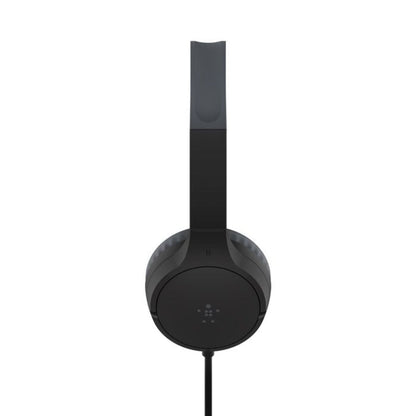 Belkin SoundForm Mini Wired On-Ear Headphones for Kids – AUD004btBK (Black)