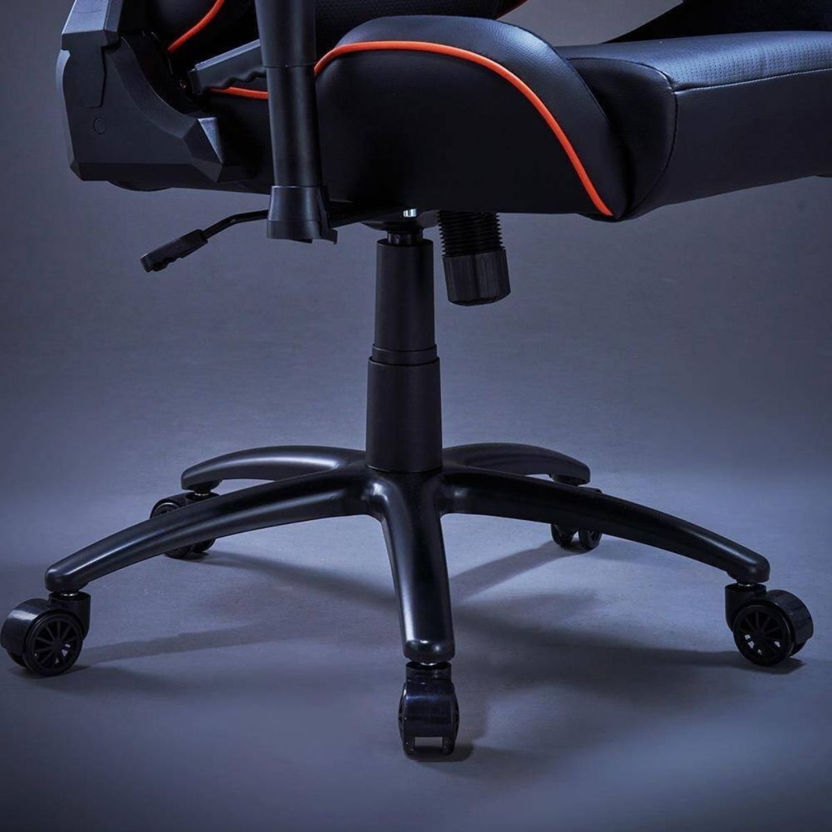 GIGABYTE AGC310 Gaming Chair | 2D Adjustable Armrest | High-Density Flexible Foam | All-Steel Frame & Base | 160° Recline | Class 4 Gas Lift | BIFMA Certified | Black &amp; Orange