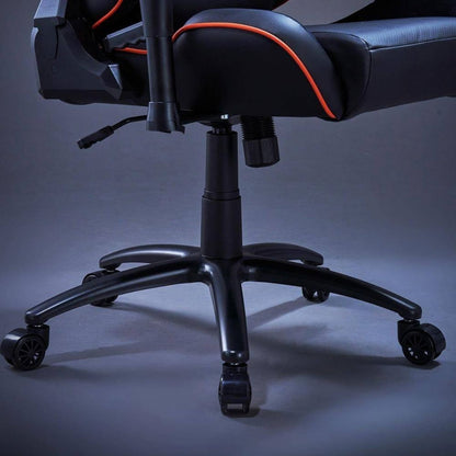 GIGABYTE AGC310 Gaming Chair | 2D Adjustable Armrest | High-Density Flexible Foam | All-Steel Frame & Base | 160° Recline | Class 4 Gas Lift | BIFMA Certified | Black &amp; Orange