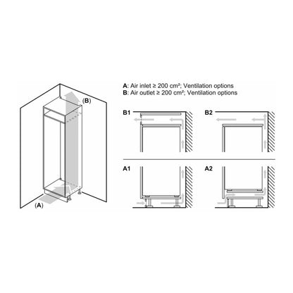 Siemens iQ500 Built-In Fridge 321L