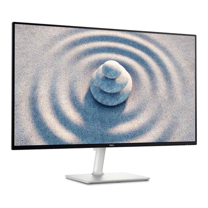Dell Monitor 27" FHD IPS Display, 1920 x 1080 Resolution, 100Hz Refresh Rate, 4ms (Extreme Mode) Response Time, Built-In Speakers, 16.7m Color Support, 4 Star TUV Eye Support, White