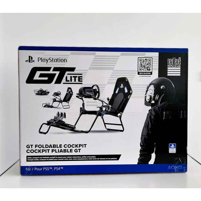 Next Level Racing GT Lite PlayStation Edition Cockpit – Compact, Foldable