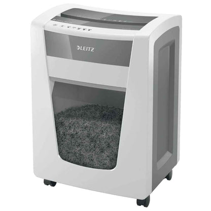 Leitz IQ Office Paper Shredder Pro P5 – 5 Sheets, Micro Cut, High Security, Compact Design | LE8010-00