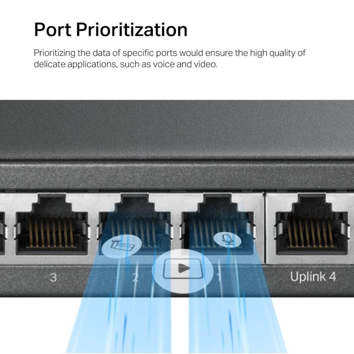 MERCUSYS MS112GMP 12-Port Gigabit PoE+ Desktop Switch | 8 PoE+ Ports | 110W Power Budget | 2 Gigabit RJ45 Ports | 2 SFP Slots | 802.3af/at