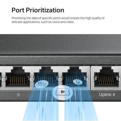 MERCUSYS MS112GMP 12-Port Gigabit PoE+ Desktop Switch | 8 PoE+ Ports | 110W Power Budget | 2 Gigabit RJ45 Ports | 2 SFP Slots | 802.3af/at