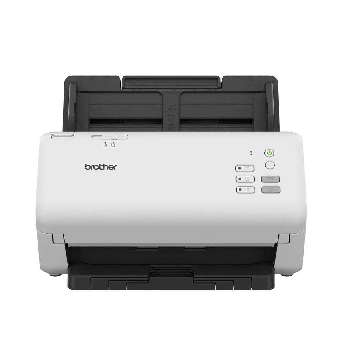 Brother ADS-4300N Scanner, 80 Sheets ADF, 40 PPM Simplex / 80 IPM Duplex Scan Speed, 600 DPI Resolution, Black/White | 5WDE0600173