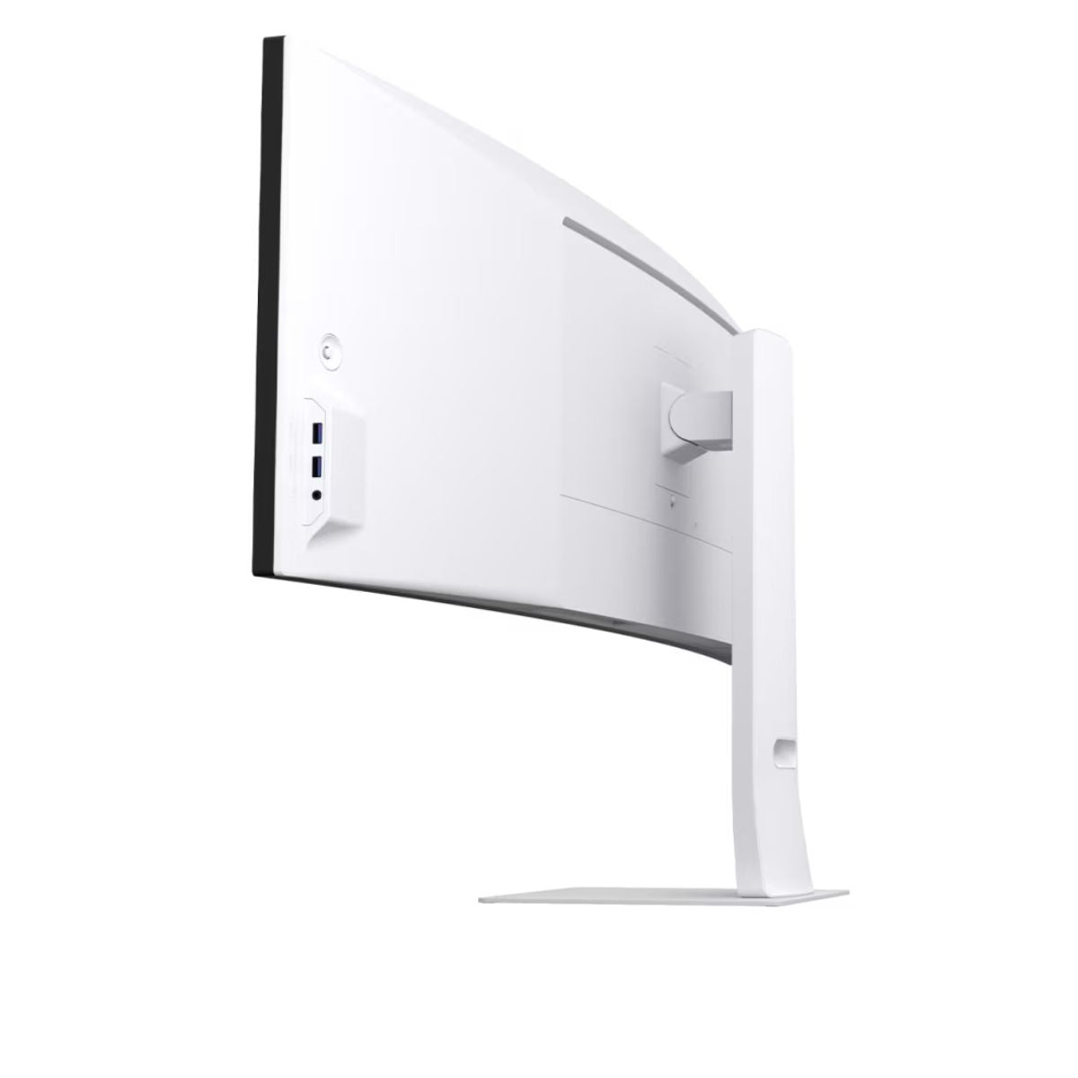 LG UltraWide Curved Monitor, 49" Nano IPS Display, Dual QHD Resolution, 144Hz Refresh Rate, 1ms (MBR) Refresh Rate, Black Stabilizer, HDR 400, Game Mode, Crosshair, White