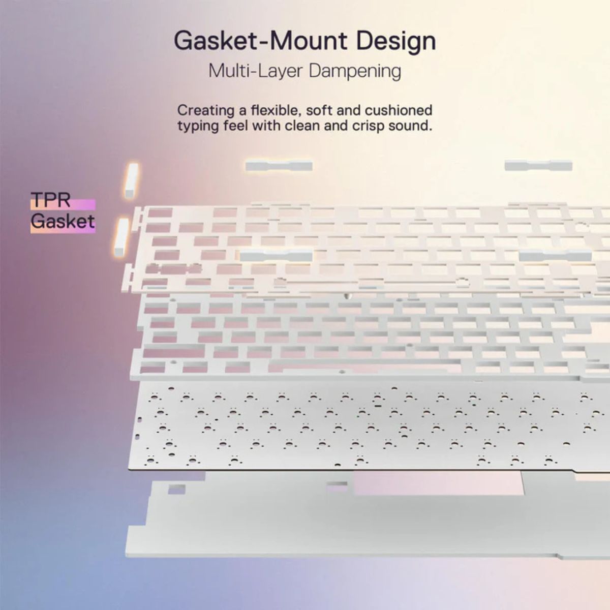 Redragon UCAL K673 PRO Wireless 75% Gaming Keyboard – Tri-Mode, Gasket Design, Hot-Swappable, RGB, Knob Control (Multiple Colors)