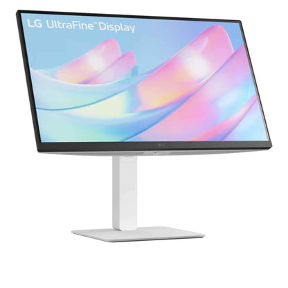 LG UltraFine Monitor, 27" IPS Display, 4K UHD Resolution, 60Hz Refresh Rate, 5ms (GtG at Faster) Response Time, 1.07b Color Display, Dynamic Action Sync, White