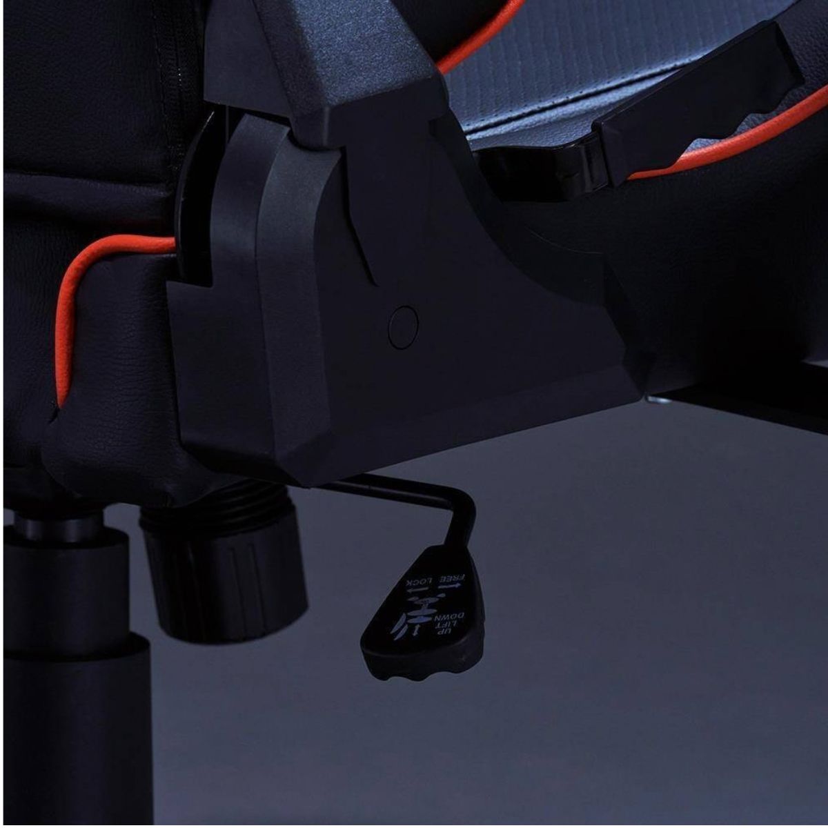 GIGABYTE AGC310 Gaming Chair | 2D Adjustable Armrest | High-Density Flexible Foam | All-Steel Frame & Base | 160° Recline | Class 4 Gas Lift | BIFMA Certified | Black &amp; Orange