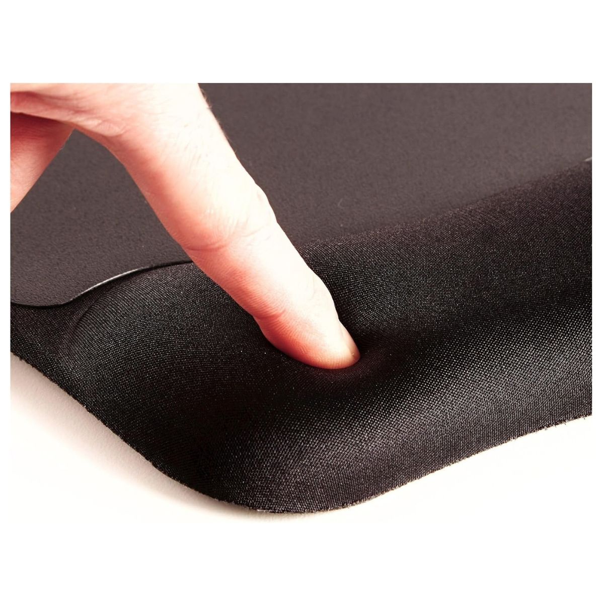 Fellowes Memory Foam Mouse Pad/Wrist Rest | Ergonomic Design | Comfortable Wrist Support | Black