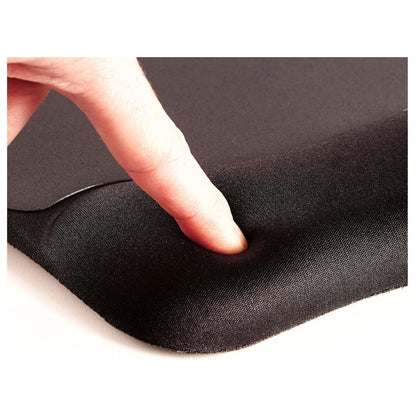 Fellowes Memory Foam Mouse Pad/Wrist Rest | Ergonomic Design | Comfortable Wrist Support | Black