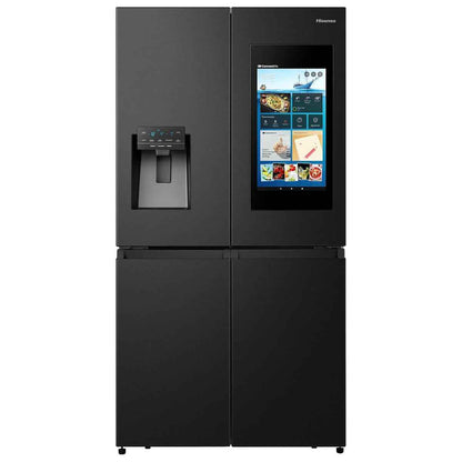 Hisense 538L Four Door French Smart Refrigerator – Touch Screen, Water & Ice Dispenser | RQ759N4IBU1