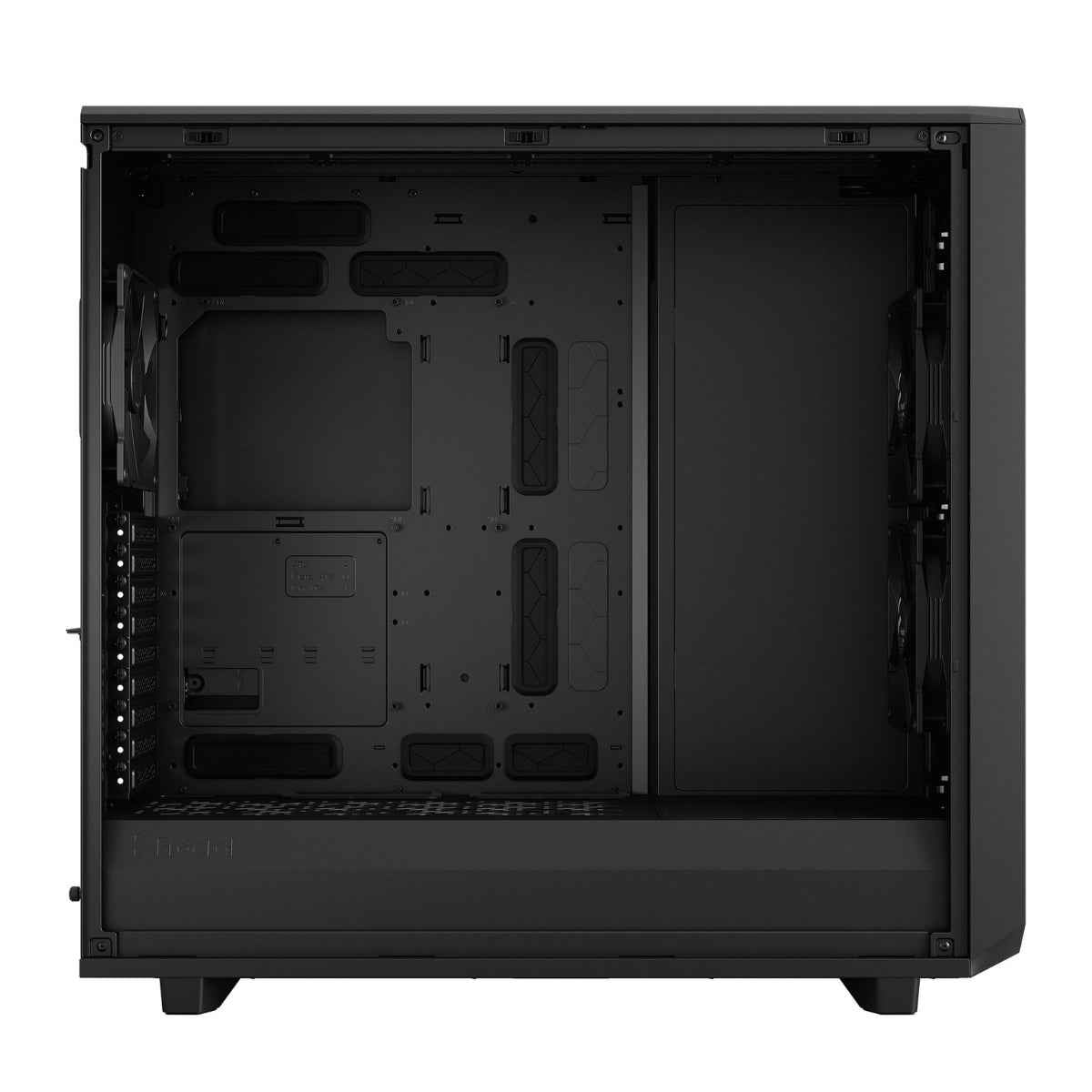 Fractal Design Meshify 2 XL, E-ATX, ATX, Micro-ATX & Mini-ITX Support, 6 x 2.5/3.5" Drive Bays, Light Tint Tempered Glass - Black, Full-Tower Case
