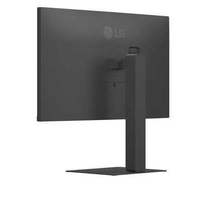 LG  UltraFine Monitor, 27" IPS Display, 4K UHD Resolution, 60Hz Refresh Rate, 5ms (GtG) Response Time, Super Resolution+, Dynamic Action Sync, USB Type-C, Black