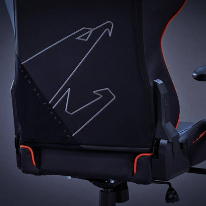 GIGABYTE AGC310 Gaming Chair | 2D Adjustable Armrest | High-Density Flexible Foam | All-Steel Frame & Base | 160° Recline | Class 4 Gas Lift | BIFMA Certified | Black &amp; Orange