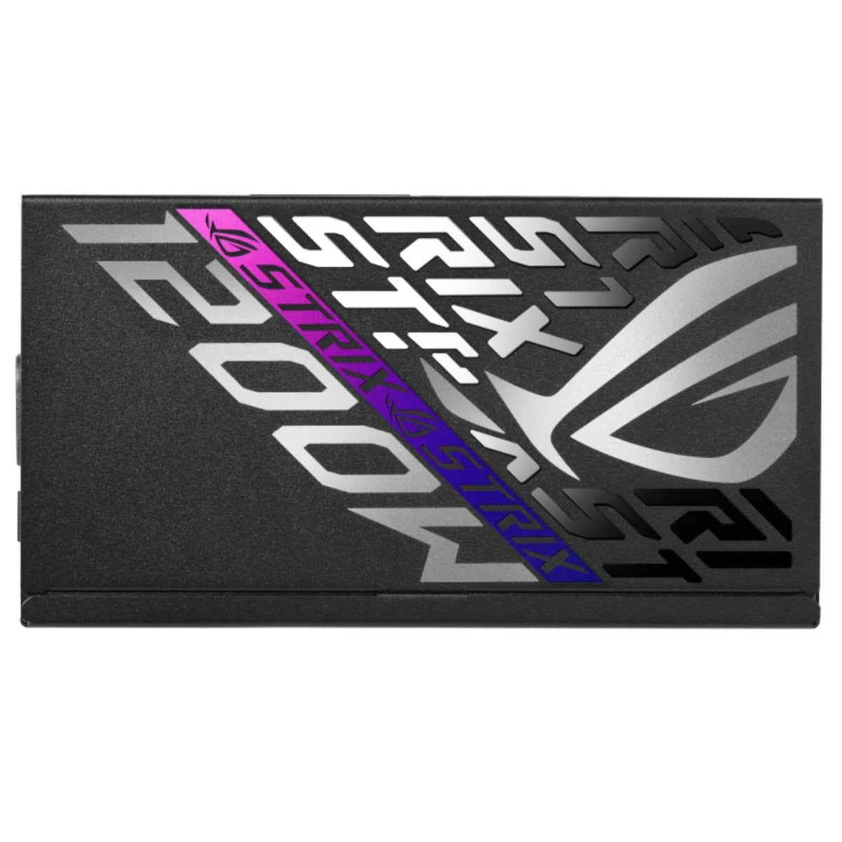 ASUS ROG Strix 1200W Fully Modular Power Supply, 80 PLUS Platinum Efficiency, Active PFC, GaN MOSFET, ATX 3.1 Compatible, Cybernetic Lambda A+, Dual Ball Fan bearings - Black