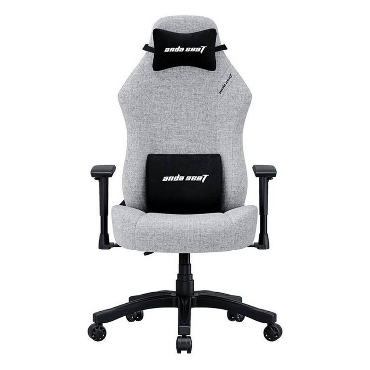 AndaSeat Luna Series Gaming Chair – Fabric Linen, 1D Armrest, Class 4 Gas Lift, 90°–160° Recline - Black, Black/Blue, Black/Red, Gray
