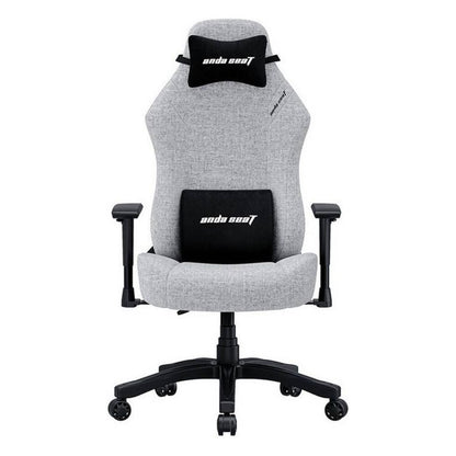 AndaSeat Luna Series Gaming Chair – Fabric Linen, 1D Armrest, Class 4 Gas Lift, 90°–160° Recline - Black, Black/Blue, Black/Red, Gray