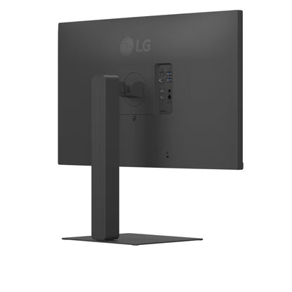 LG  UltraFine Monitor, 27" IPS Display, 4K UHD Resolution, 60Hz Refresh Rate, 5ms (GtG) Response Time, Super Resolution+, Dynamic Action Sync, USB Type-C, Black