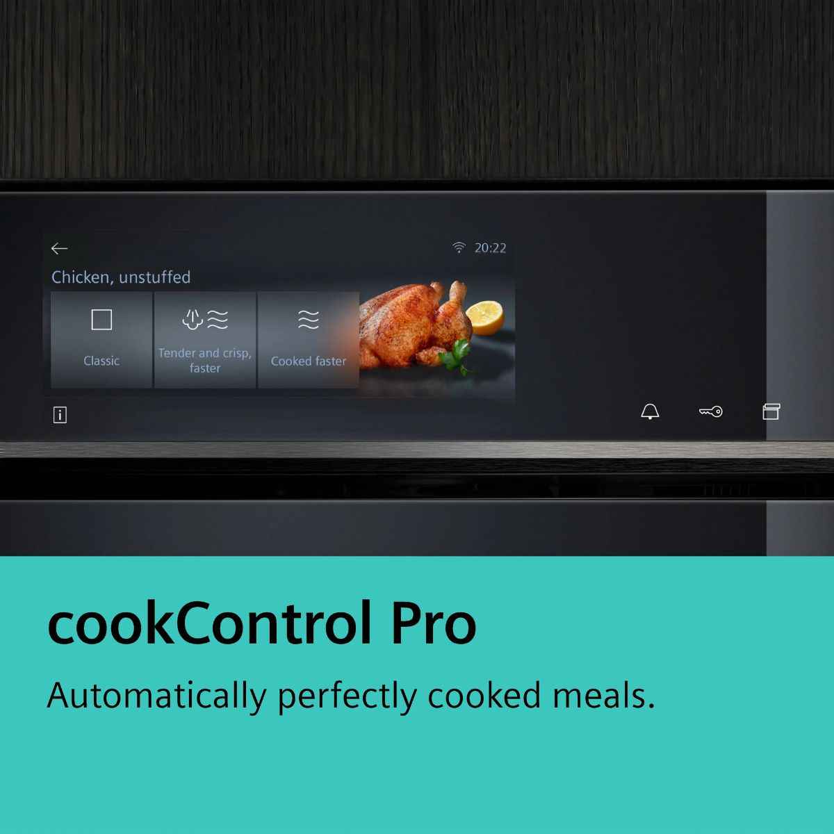Siemens iQ700 Built-In Combi Steam Oven with Sous-Vide Function, Black (Model HS958GED1B)