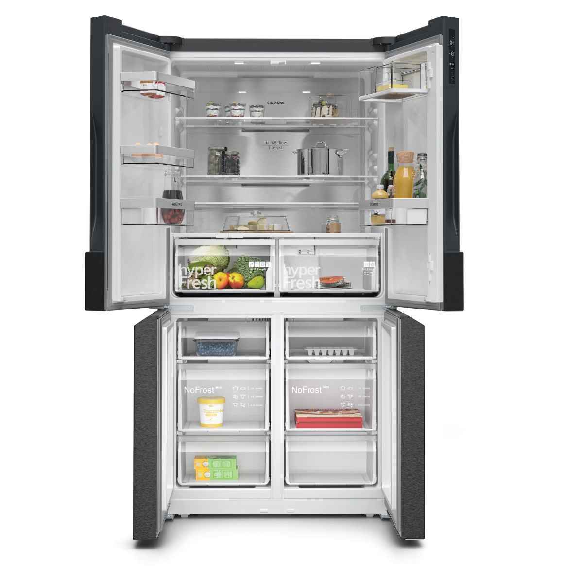 Siemens iQ300 French Door Bottom Freezer Refrigerator 605L