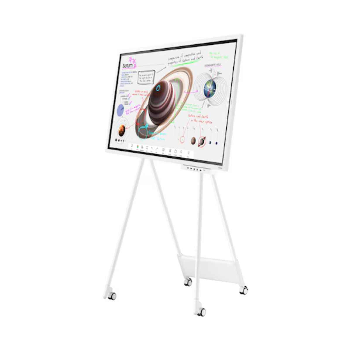 Samsung Flip Pro WM55B 55" 4K Interactive Display – Multi-Touch Smart Collaboration Board, Tizen OS, LH55WMBWBGCXUE