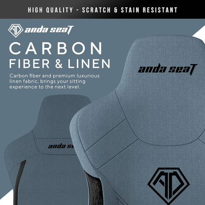 AndaSeat T-Pro II Premium Gaming Chair, 4D Armrests, Memory Foam Neck Pillow & Lumbar Support