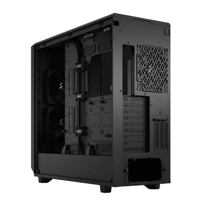 Fractal Design Meshify 2 XL, E-ATX, ATX, Micro-ATX & Mini-ITX Support, 6 x 2.5/3.5" Drive Bays, Light Tint Tempered Glass - Black, Full-Tower Case