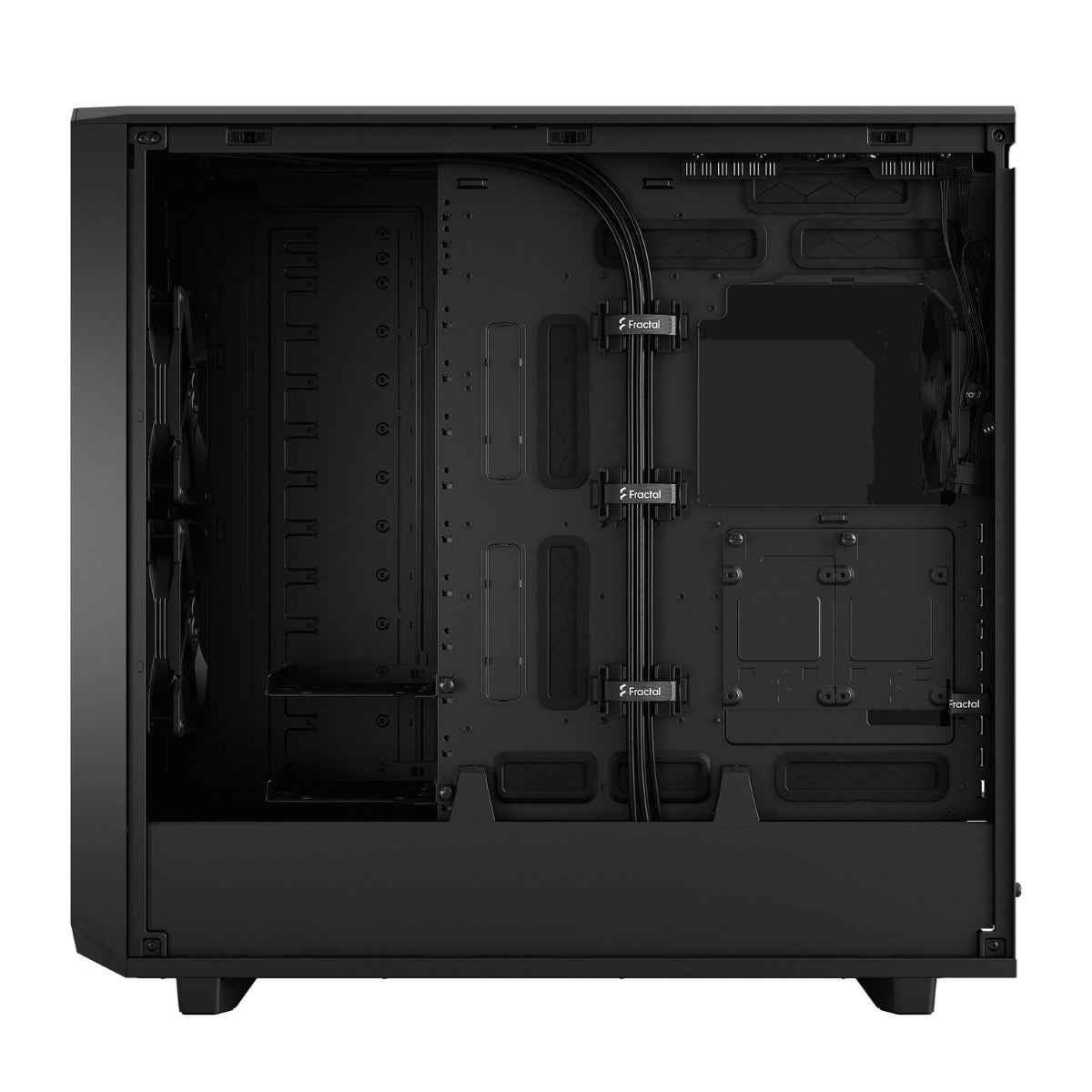 Fractal Design Meshify 2 XL, E-ATX, ATX, Micro-ATX & Mini-ITX Support, 6 x 2.5/3.5" Drive Bays, Light Tint Tempered Glass - Black, Full-Tower Case