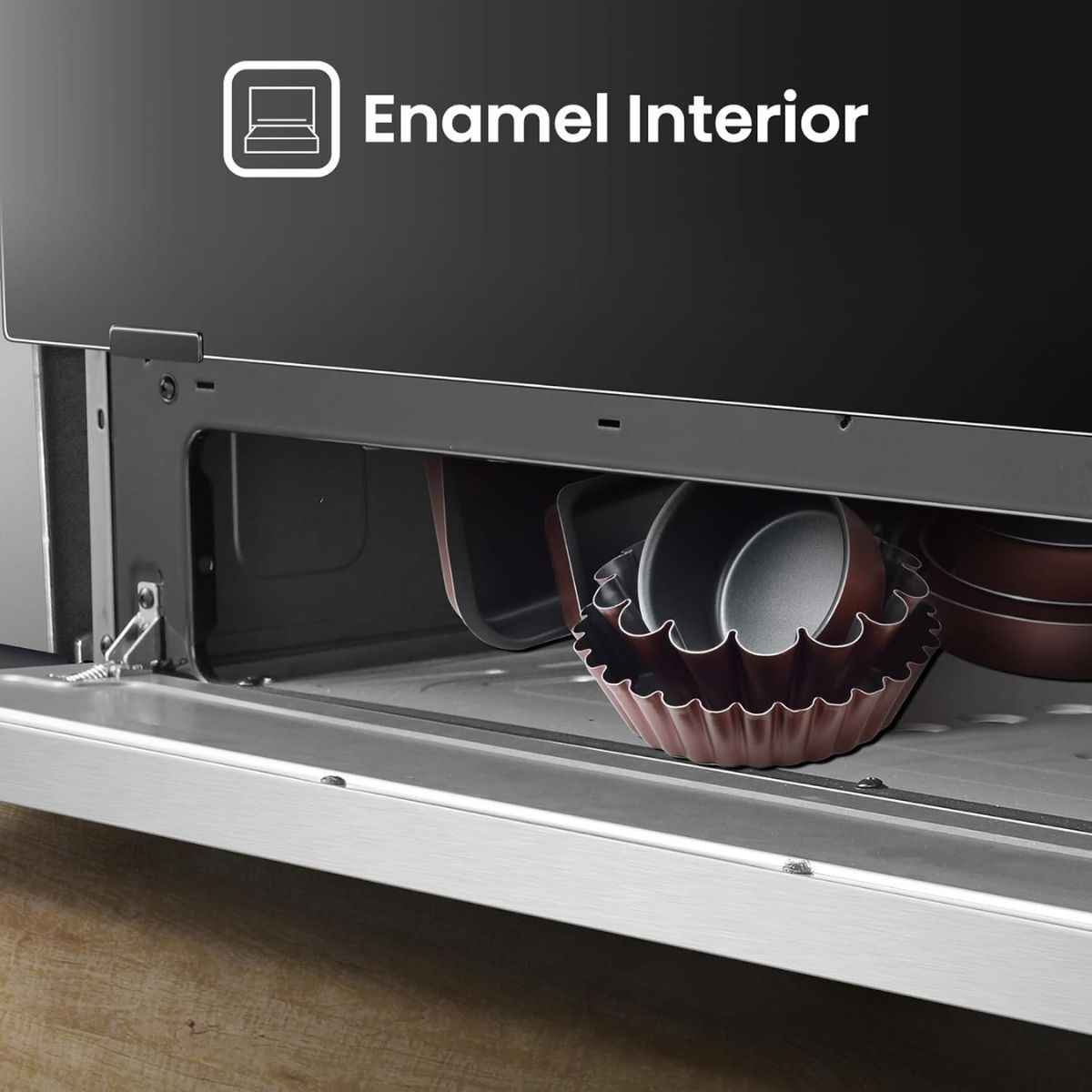 Hisense 90cm Freestanding Gas Cooker – HFG90335RX, 5 Burners & Large Oven