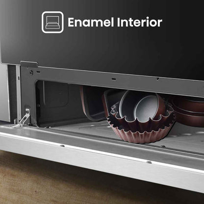 Hisense 90cm Freestanding Gas Cooker – HFG90335RX, 5 Burners & Large Oven