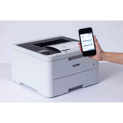 Brother HL-L3220CW Color Laser Printer, 19 PPM Print Speed, 2400 x 600 DPI, Up To 250 Sheets, USB, Wireless & Wi-Fi Direct | HL-L3220CW