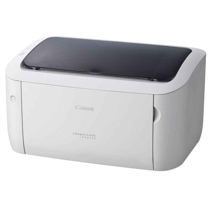 Canon imageCLASS LBP6030 Monochrome Laser Printer, Up to 18ppm Print Speed, 600 x 600dpi Print Resolution, 2 LED Indicators, 2 Operation Key, Up to 5,000 Pages Duty Cycle, USB 2.0, White | LBP6030