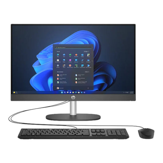 HP 240 G10 All-in-One Desktop PC | Intel Core Ultra 7 155U | 16GB DDR5 | 512GB SSD | 23.8-Inch FHD | DOS | BY6U3ET-ARB