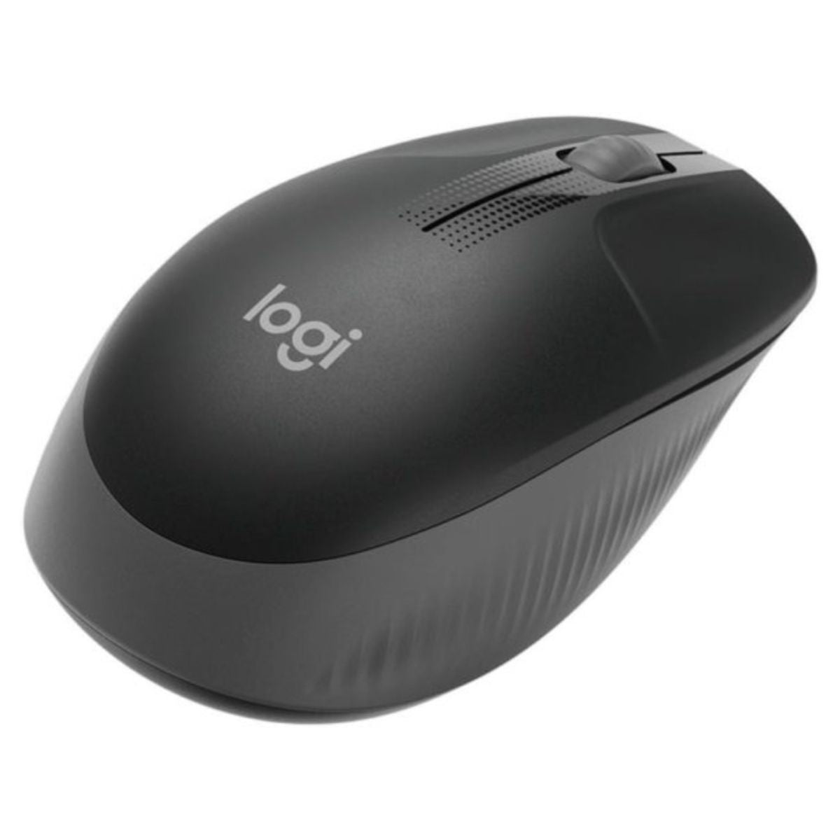 Logitech M190 Full-Size Wireless Mouse | 1000 DPI | 3 Buttons | 18-Month Battery | Wide Scroll Wheel | Charcoal | 910-005905