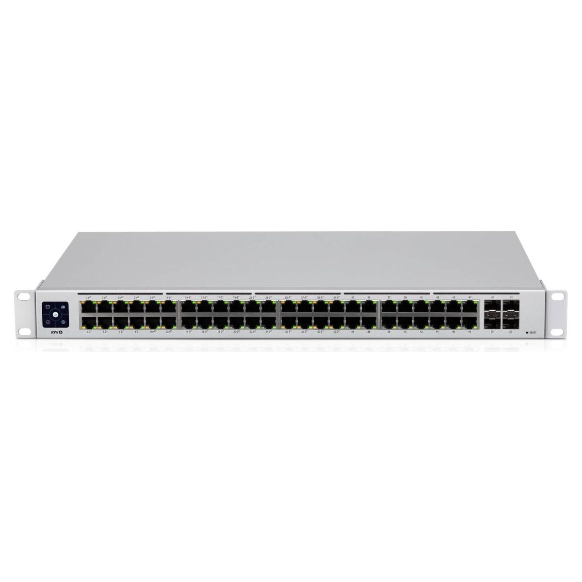 Ubiquiti UniFi USW-48-POE Managed Switch | 48-Port Gigabit PoE+ Switch | 195W PoE Budget | Layer 2 Management | USW-48-POE
