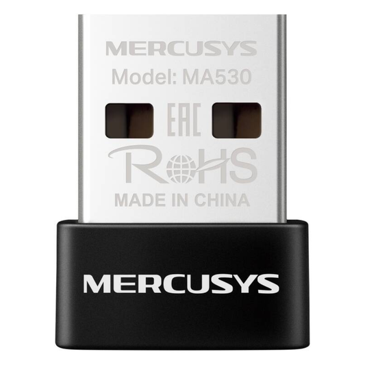MERCUSYS MA530 Bluetooth 5.3 Nano USB Adapter | Up to 7 Devices | Extended Wireless Range | Ultra-Compact Design | USB 2.0 | Windows 11/10/8.1/7