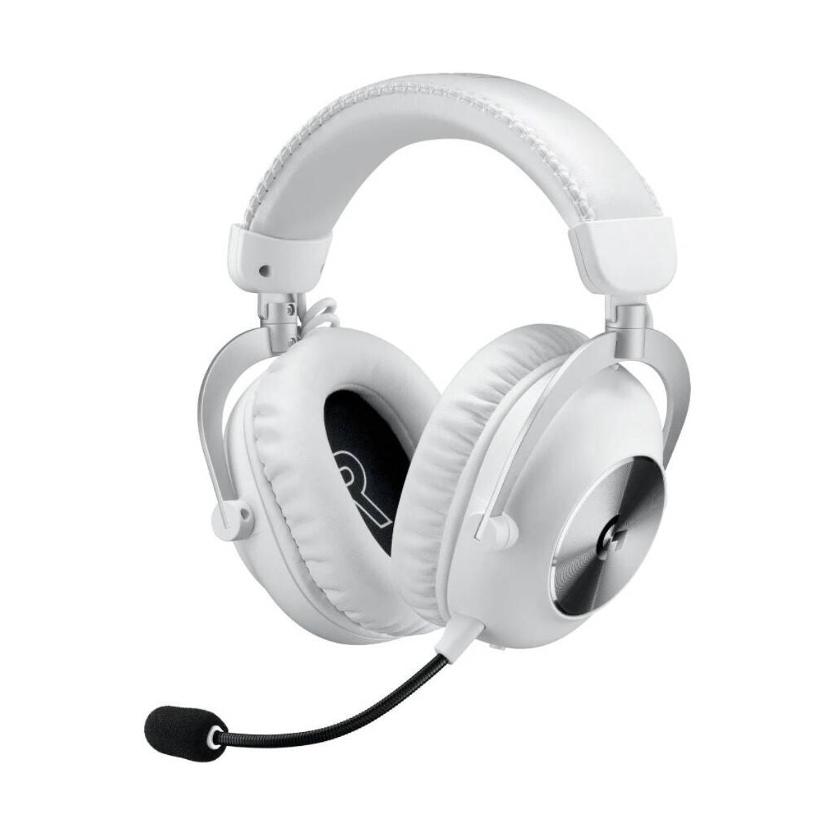 Logitech G PRO X 2 LIGHTSPEED Wireless Gaming Headset, Detachable Boom Mic, Bluetooth/USB/3.5mm Aux, for PC, PS5, PS4, Nintendo Switch White | 981-001270 / 981-001269
